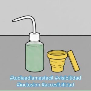 Enjuague Bucal con Vaso y Frasco Lavador